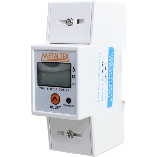 Medidor de energía monofásico 220VAC 100A serie EMD1 - NO