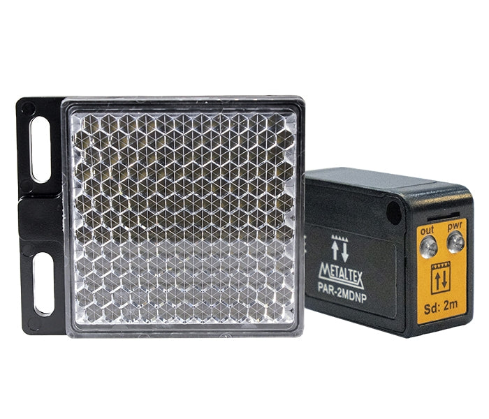 Sensor fotoeléctrico retroreflectivo 2M de distancia grado IP65 serie PAR