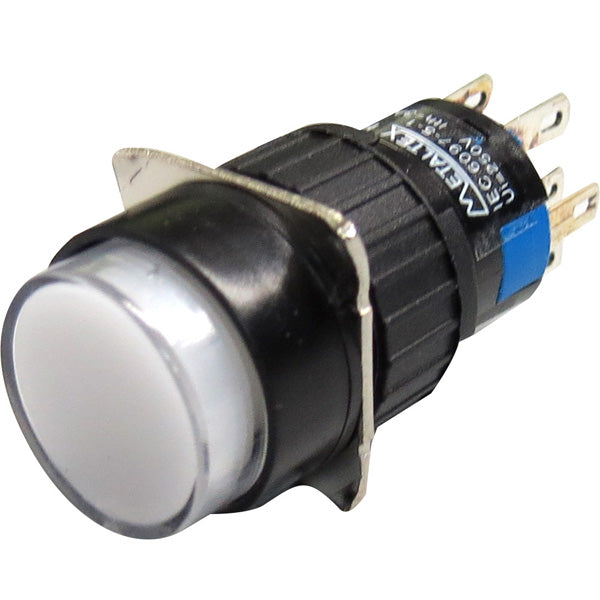 Luz piloto redondo plástico 16mm Serie P16 - Verde - Piloto LED 24VAC/DC