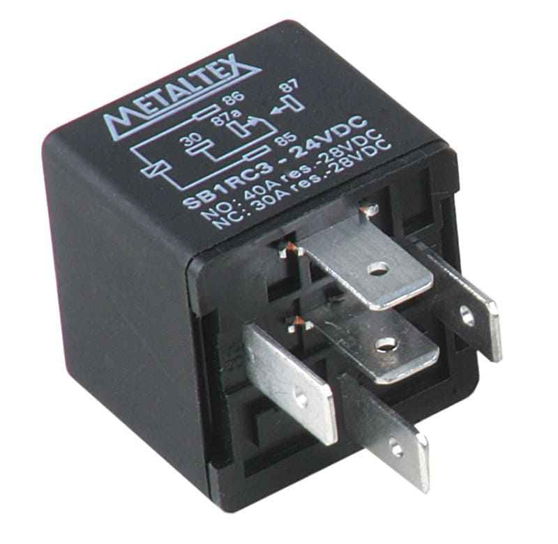 Relé automotriz SPDT 40A serie SB - Sin fijación - 12VDC