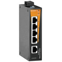 Switch De Red, Unmanaged, Fast Ethernet, Número De Puertos: 5x RJ45, IP30, -10 °C...60 °C