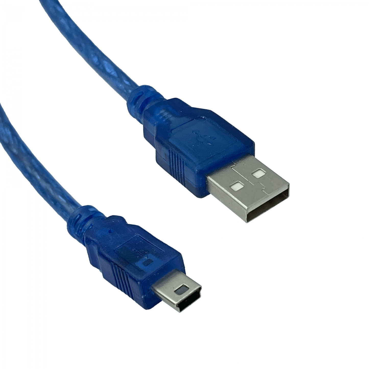 USBABM5 Cable USB 2.0 de 1,8 metros, conector A macho de 5 pines a mini B macho, 180 cm, con filtro