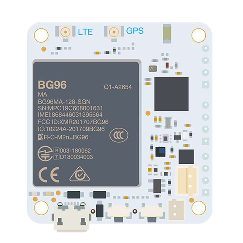 WisTrio NB-IoT Tracker Pro Quectel BG95-M3 RAK5010 - RAK5010-M-BG95 (2 sensores)