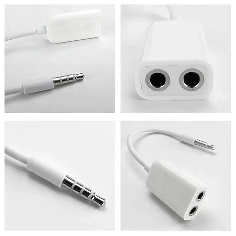 Distribuidor de Señal de Audio Conector Jack Estéreo 3.5mm