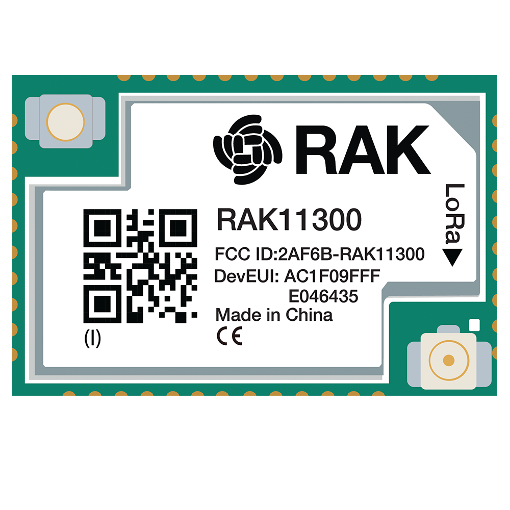 RAK11300 RP2040 SX1262 Module for LoRaWAN