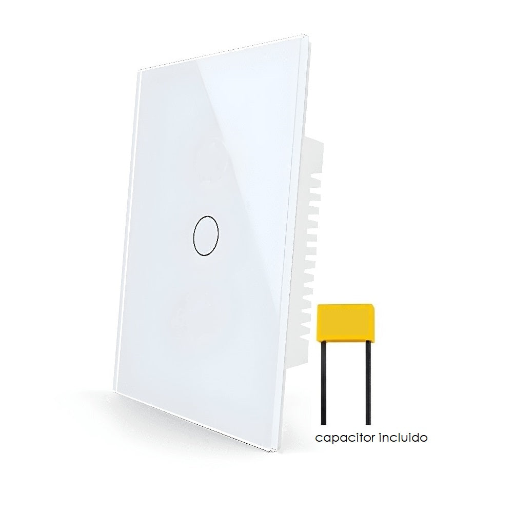 Conmutador inteligente de red mural monofásico sin conductor neutro – Compatible con Sonoff
