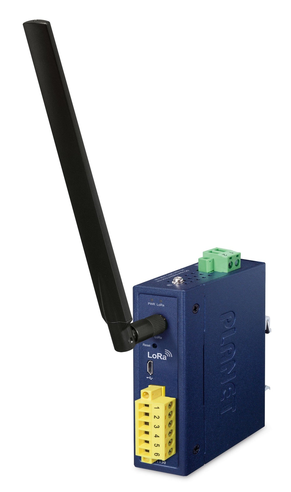 Controlador de Nodo Industrial IP30 LoRa (Modbus RS232, RS485, EU868/US915 Sub 1G)