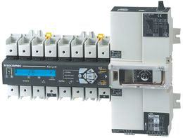 Conmutador motorizado automático ATyS p M 4 polos marca Socomec - Modbus / RS-485 - 40A