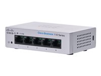 Cisco Switch no administrable CBS110 5-port GE Desktop Ext