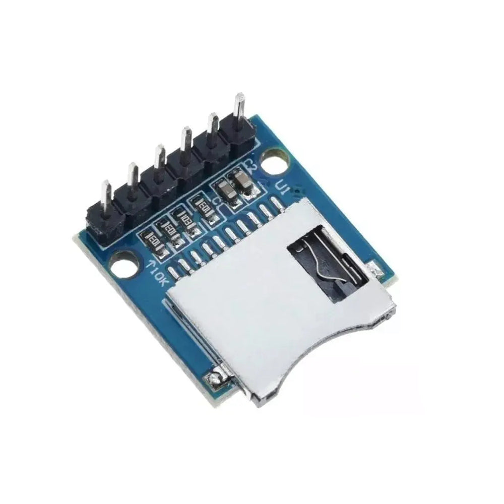 Módulo de lectura para tarjeta Micro SD TF con interfaz SPI compatible con Arduino, ESP32 y Raspberry Pi Pico
