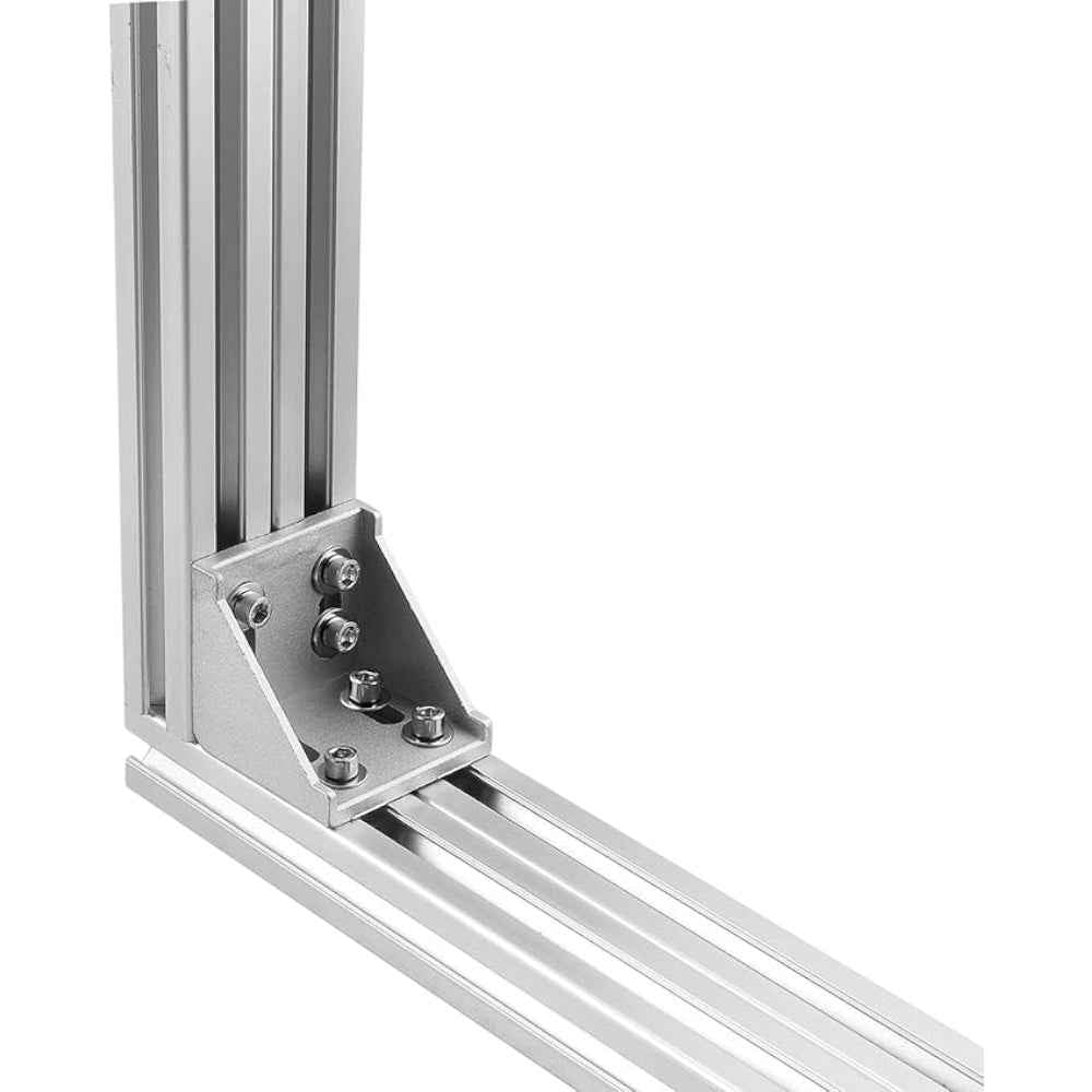 Soporte ángulo 90° para perfil Tslot 60X60 mm (2 und)