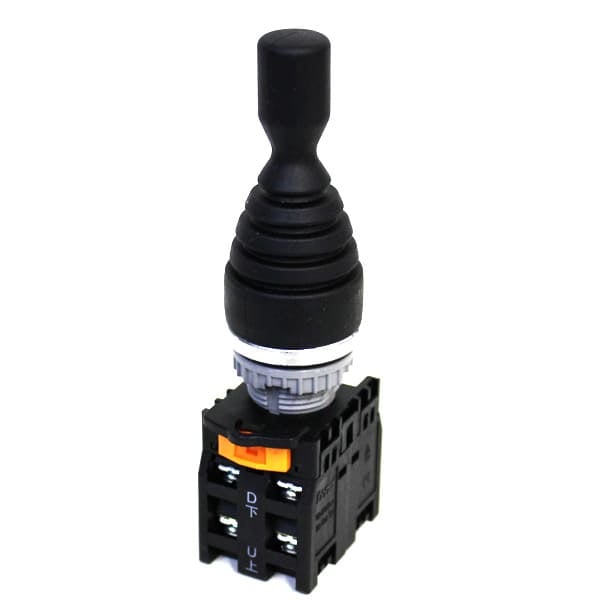 Llave manipuladora plástico 2 y 4 posiciones 1NA por posición 22mm serie TN2 - 4R - 4 Posiciones con retorno