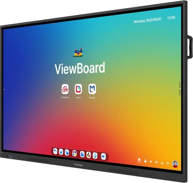 Viewsonic IFP8634 pizarra blanca interactiva 2,18 m (86") 3840 x 2160 Pixeles Pantalla táctil Negro