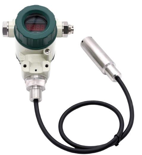 Transmisor de Nivel por Presión Diferencial YW01 0-5m RS485 24VDC (5m rango + 5m cable)