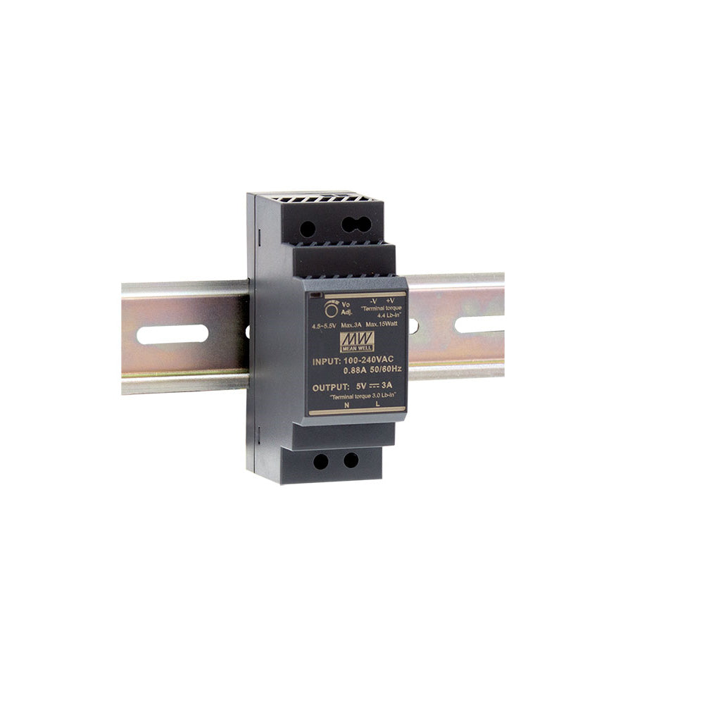 Alimentador Eléctrico 12V 2A 30W – Mean Well HDR-30-12