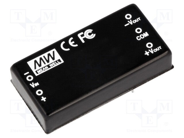 Conversor DC/DC 2-OUT 12V/-12V 0.625A/-0.625A 15W