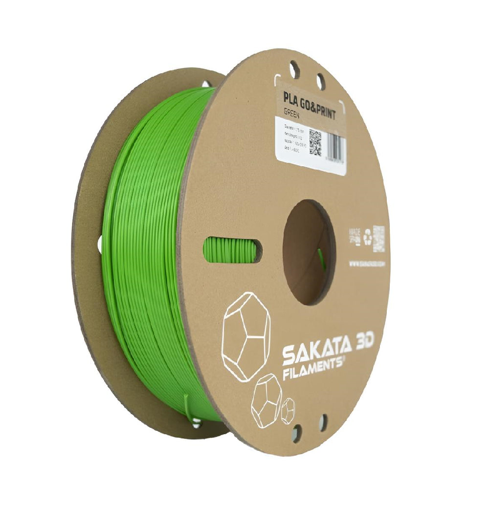 Material de Impresión PLA GO&PRINT Tonalidad Verde 1.75mm 1kg – Sakata 3D