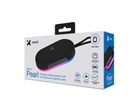 Xtech portable Spkr BT Pearl 5W TWS Blck w/LED lighs XTS-607