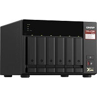 QNAP TS-673A NAS Torre Ryzen Embedded V1500B 8 GB DDR4 0 TB QNAP Turbo System Antracita