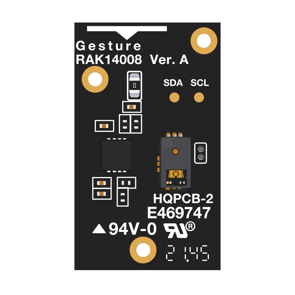 Gesture Sensor PixArt Imaging PAJ7620U2 RAK14008