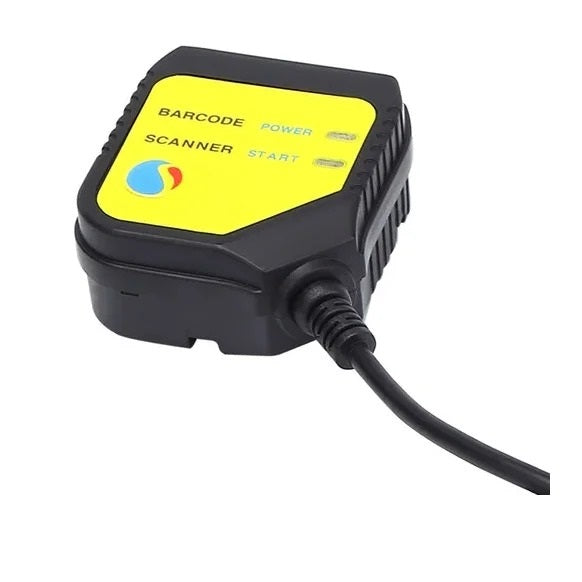 Escáner Óptico de Códigos Barras e Identificadores QR con Interfaz RS232