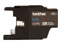 BROTHER TINTA LC-75C PARA 600 PAGINAS CYAN