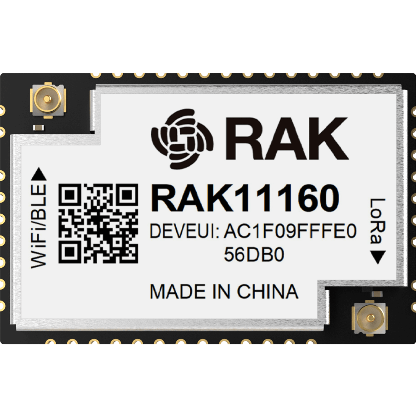 Dual-Core Module for LoRaWAN® con WiFi & BLE RAK11160 - Sin IPEX