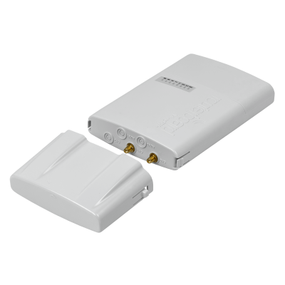 BASEBOX5 MIKROTIK Equipo de Exterior 5GHz 2x2 MIMO, Puerto MiniPCIe, Puerto Gigabit 10/100/1000, 2 Conectores RP-SMA, Modelo RB912UAG-5HPND-OUT