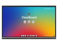Viewsonic IFP7551 Display pizarra blanca interactiva 190,5 cm (75") 3840 x 2160 Pixeles Pantalla táctil Negro
