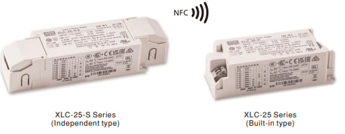 Controlador LED de potencia constante/voltaje constante de múltiples etapas de 25 W - SI - DALI2