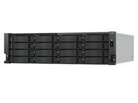 QNAP TS-h1277AXU-RP NAS Bastidor (2U) AMD Ryzen™ 7 32 GB DDR5 0 TB QNAP QTS Aluminio, Negro