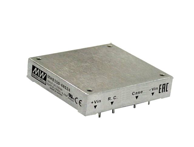 Conversor DC-DC brick industrial 150W MHB150 - 24V
