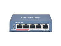 HIK Switch 4 Puertos No Amd. POE+ 10/100 Mbps 45W 300mt Smar