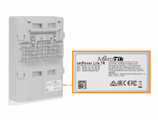 NETPOWER-LITE-LIQ MIKROTIK DE SEGUNDA MANO 8-1000(7PoE-in) 2-SFP+10G SwOS requiere12-57V CSS610-1Gi-7R-