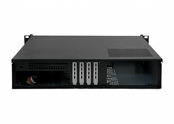 RAG-2U LINKMADE Caja Rack 2U Micro-ATX 4-PCI-Perfil-Bajo Requiere/Fuente-ATX