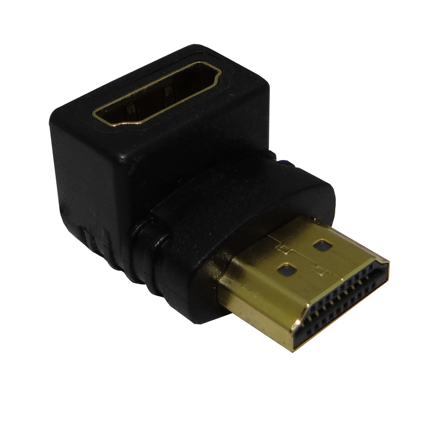 HDMI-LD Adaptador Ángulo Vertical Descendente 90-Grados HDMI Hembra-Macho