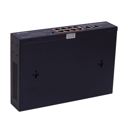 FSD-1008HP PLANET 10-100(8-PoE+af/at) 120W-tot Conmutador no-Gestionable Rack-10p Rack-19p