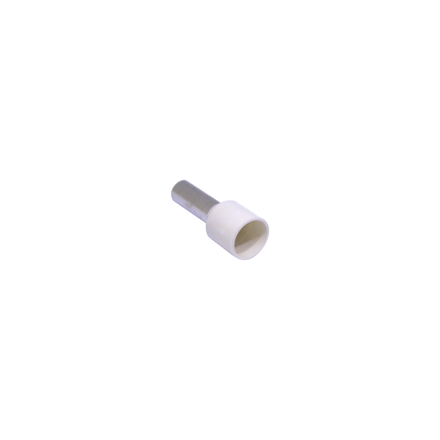E10-12-W Blanco 10,0mm2 12/21,5mm 100-unid AWG7 Ferrules Terminal Aislado Crimp