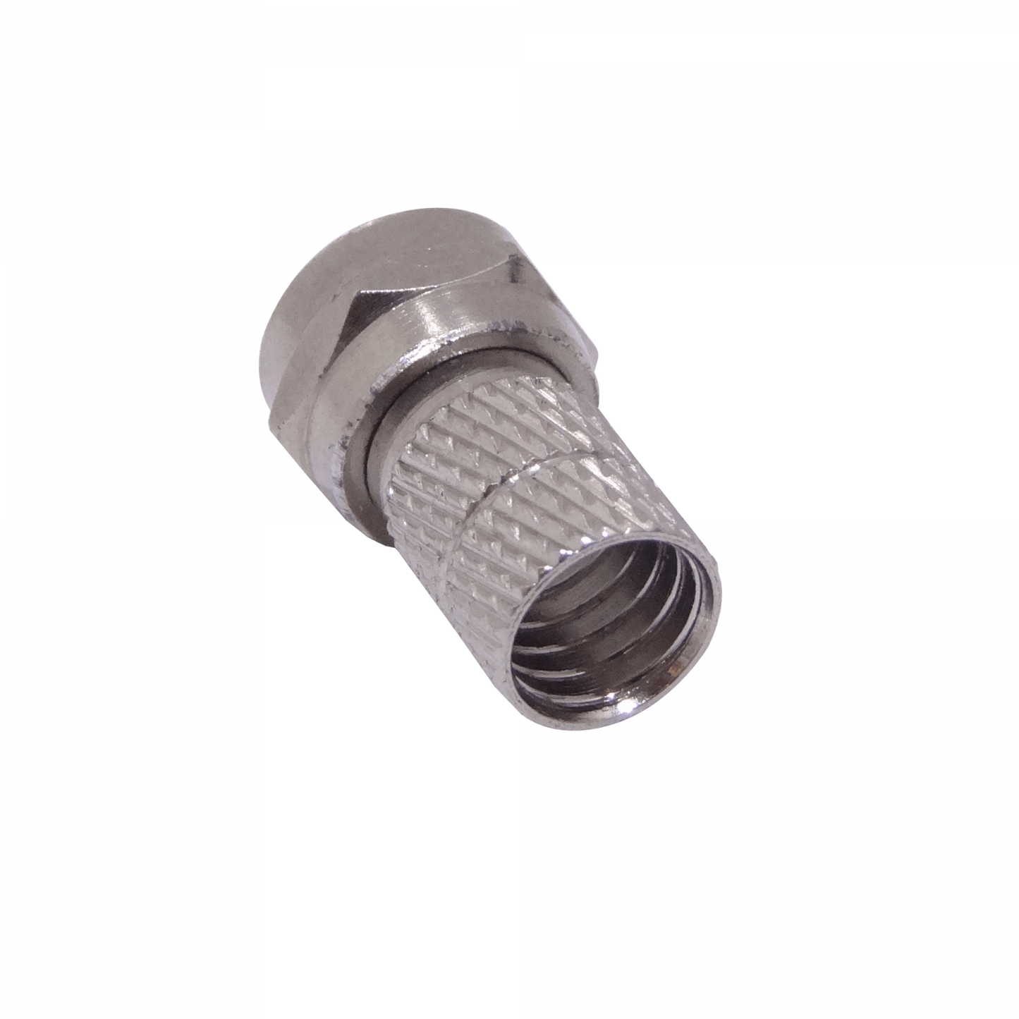 K-0060 RG6 Conector Roscable Tipo-F-Macho para Cable Coaxial RG-6