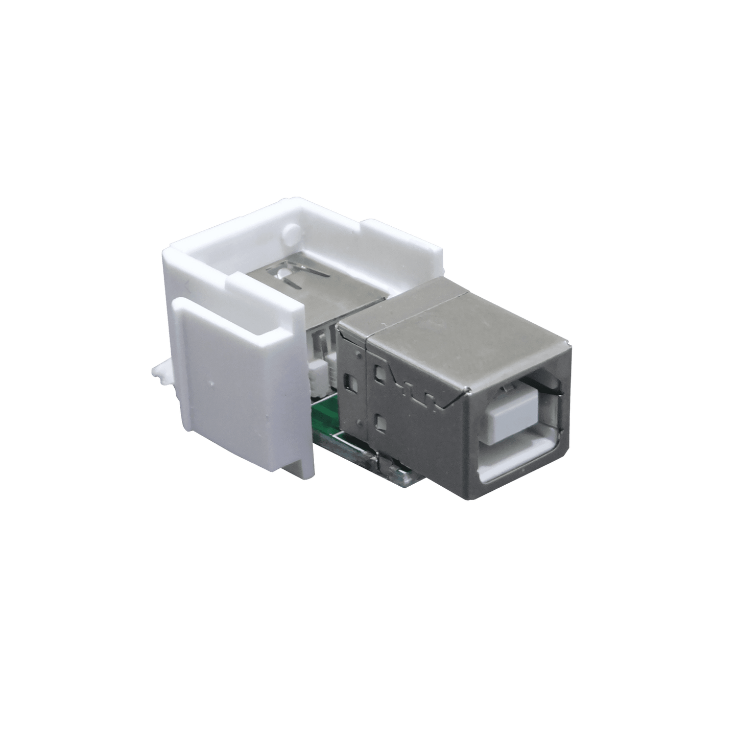 KUAB Acoplador Keystone Hembra A-B USB-USB Hembra A-Pasante