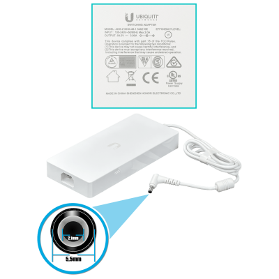 US-XG-6POE UBIQUITI UniFi 2-SFP+10G 4-10G-PoE++60W Switch Admin 802.3bt inc-54V