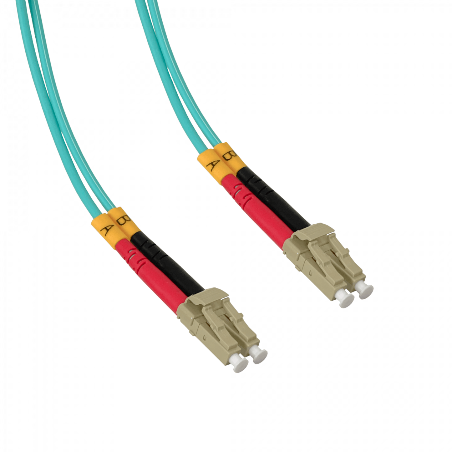 JF3LL1 1 metro LC-LC OM3 Multimodo MM Dúplex Puente Fibra 3.0mm 50/125um LSZH