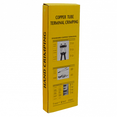 HX-120B Crimpadora ferrulera de 62 centímetros para terminales de 10 a 120mm², incluye dados para 10, 16, 25, 35, 50, 70 y 95mm²