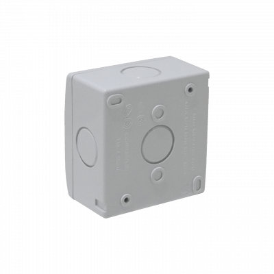 KEP-2 KALOP sinTapa 2-Módulos Caja Gris IP40 2-Puestos Sigma KL42013