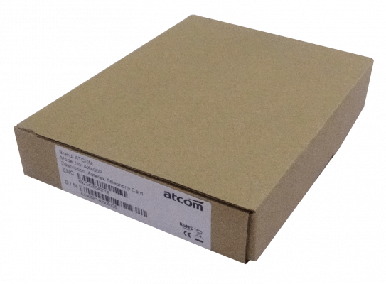 AX400P ATCOM PCI 4X 4-RJ11 REQ-AX110 3.3/5V 32BIT PLACA ASTERISK