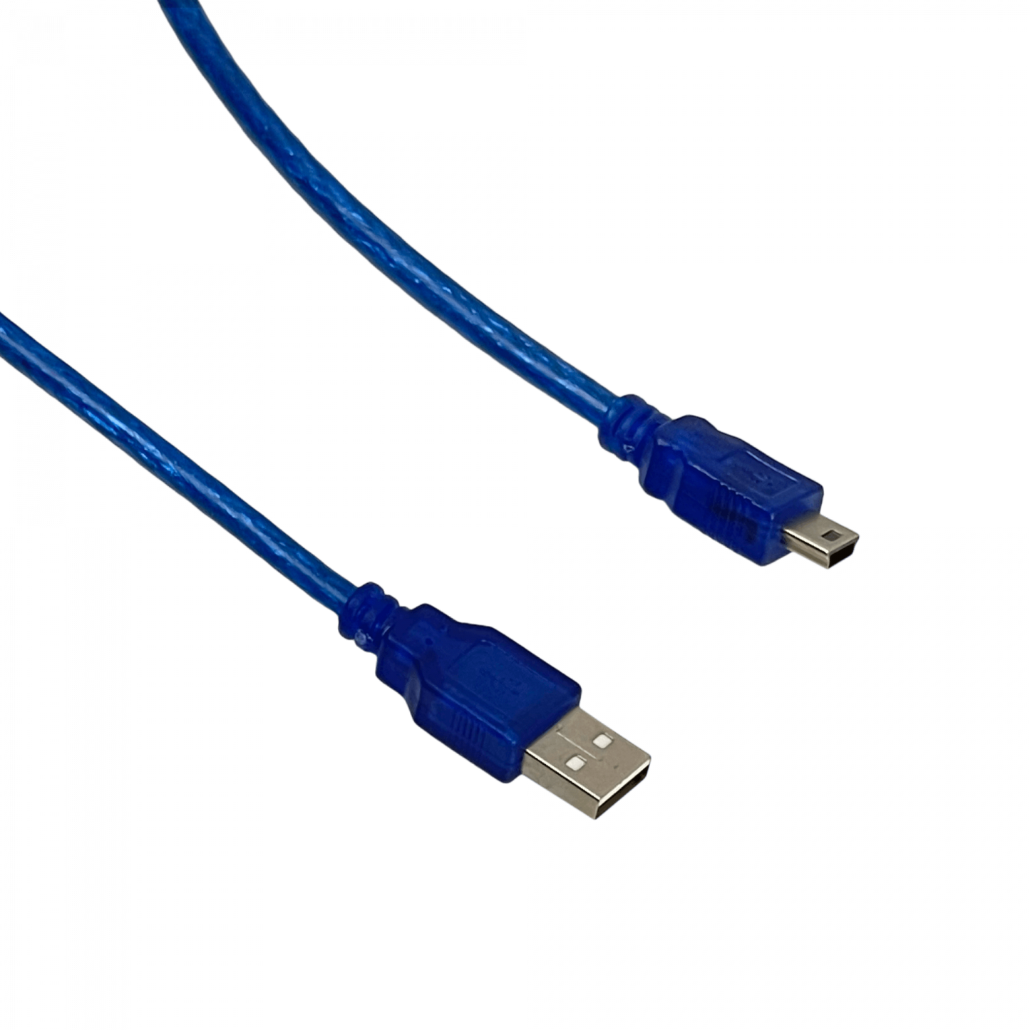 USBABM Cable USB 2.0 Tipo A Macho 5 Pines a Mini B Macho de 1,5 Metros (150cm)