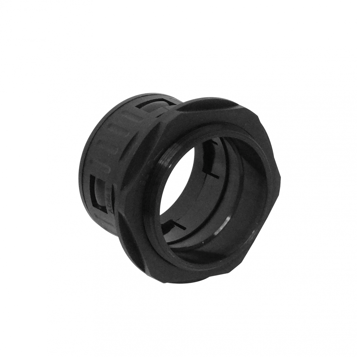 FLEP55-SA Prensaestopas de Salida para Conduit Flexible Plástico Negro de 55mm
