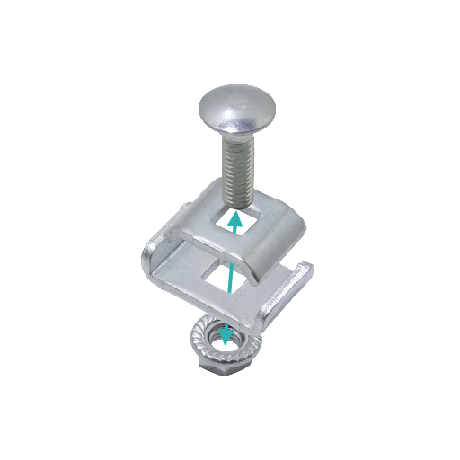 ESCAM-X LINKCHIP 1 Unidad Conjunto Empalme Unión EZ para Bandeja Portacables Tipo Rejilla de Alambre