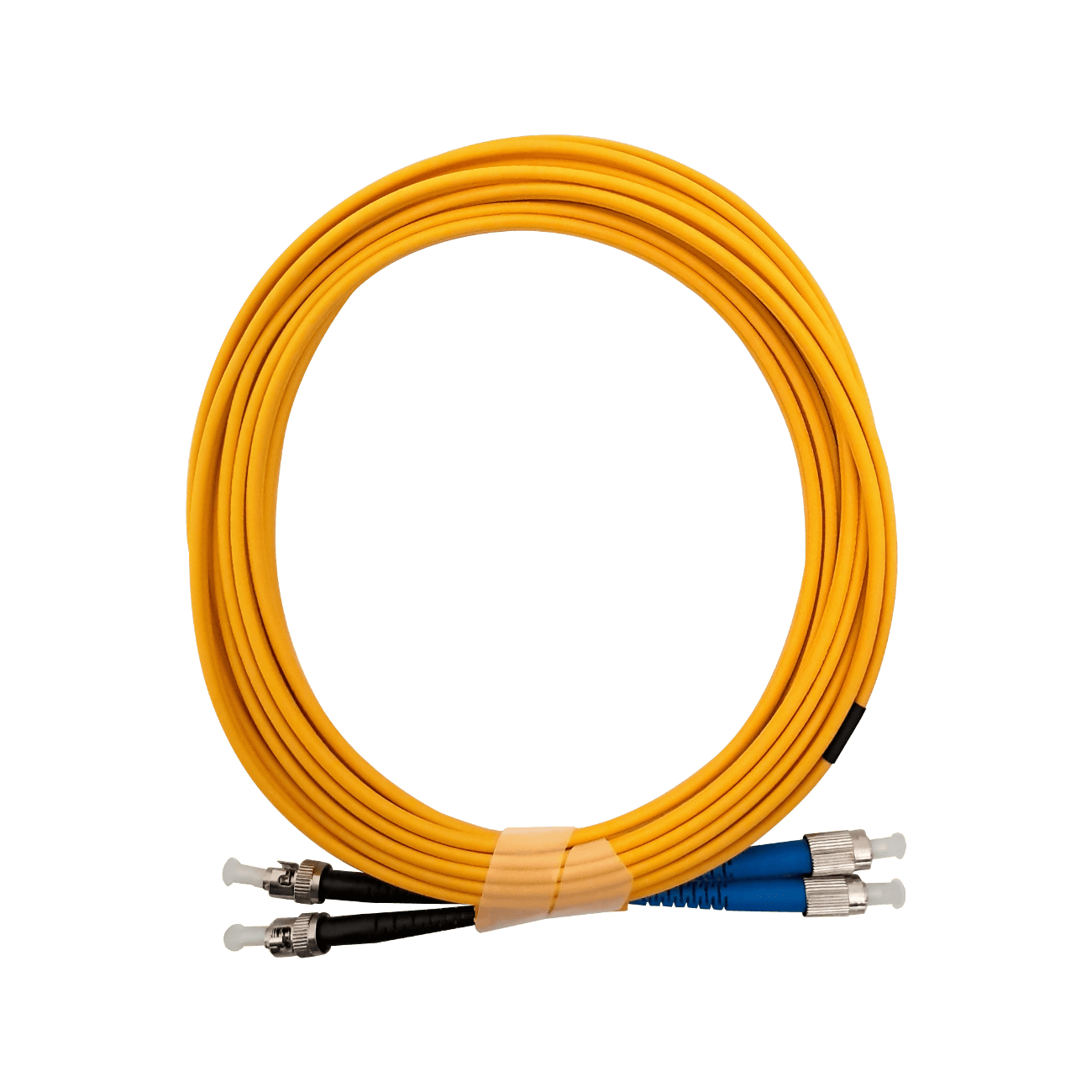 JFSTF5. 5mt ST-FC MonoModo SM Duplex Jumper Cable Fibra 3.0mm 9/125um
