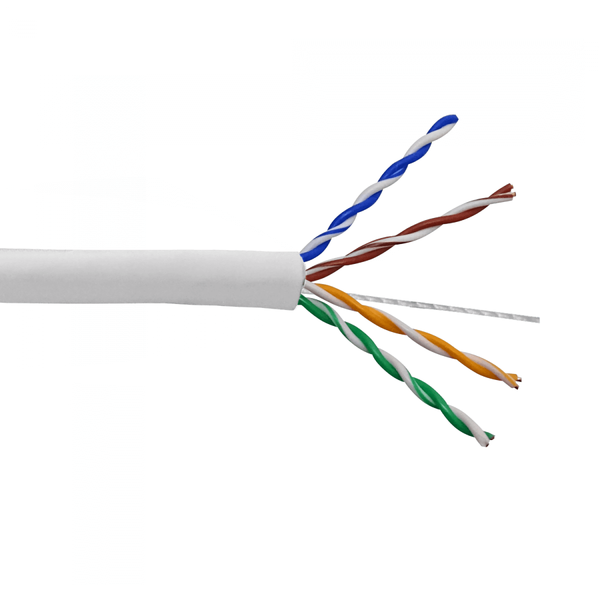 CBD-UW1. DAHUA 100m Cat5e Blanco PVC Cable UTP Unifilar Cobre AWG24 PFM920I-5EU